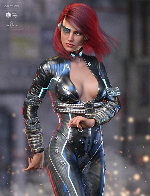 Night Spy Outfit for Genesis 8 Female(s)