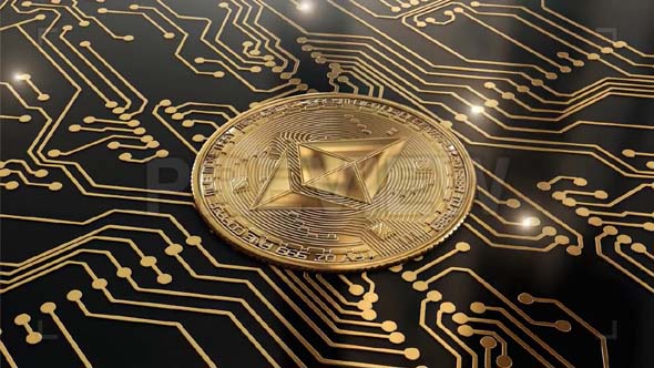Gold Cryptocurrency Ethereum In Circuits