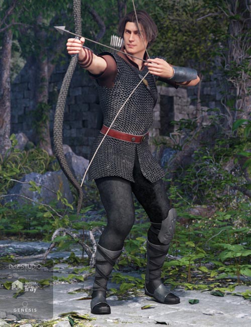 Striker of Shadows Outfit for Genesis 8 Male(s)