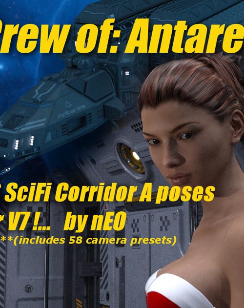 Crew Of Antares V7 Corridors