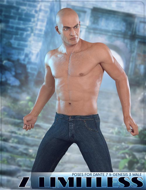 Z Limitless - Poses for Dante 7 and Genesis 3 Male
