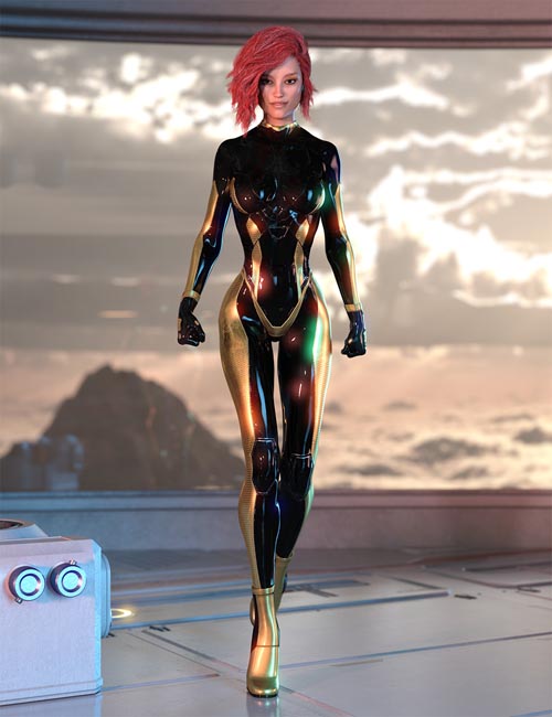 Material ADD ON for Alion Suit G8F DAZ STUDIO Iray