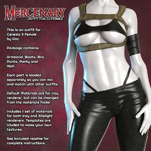 Exnem Mercenary for G3 Female