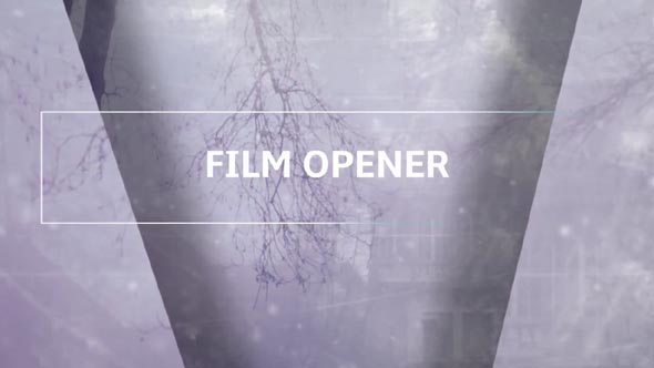 Cinematic Parallax Slideshow Opener