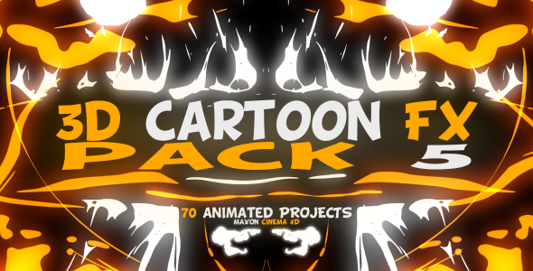  3D Cartoon FX Pack 5 