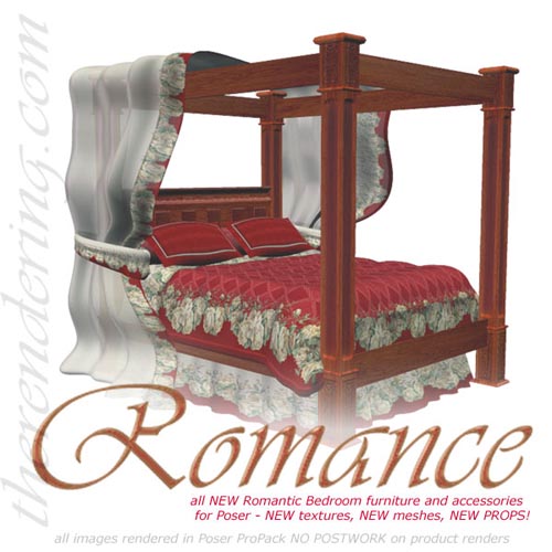 Romance - Bedroom for Poser