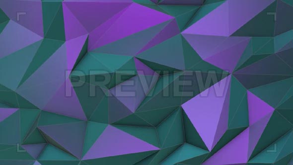 Turquoise-violet Low Poly Background