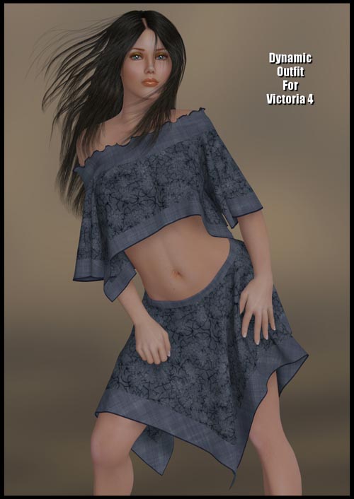 Dynamics 10 - Boho Outfit for Victoria 4