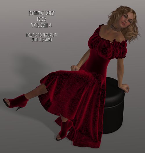 Dynamics 12 - Wench Dress for Victoria 4