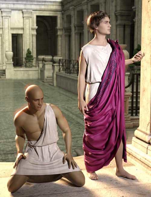 SY dForce Roman Clothing Pack Genesis 8 Male
