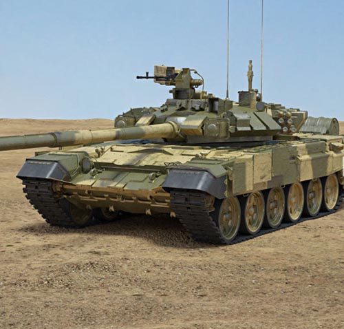 T-90 3D model