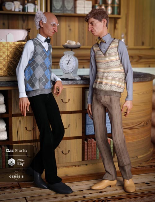 Sweater Vest Outfit Textures