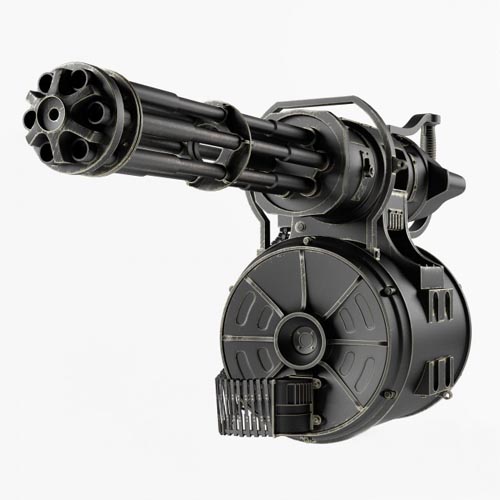 MINIGUN 3D model