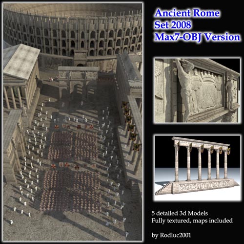 Ancient Rome Set 2008 - Max7 Obj Version