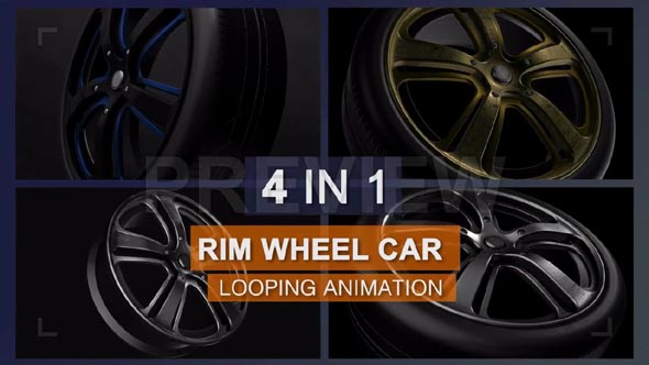 Rotating Wheel Rim Pack