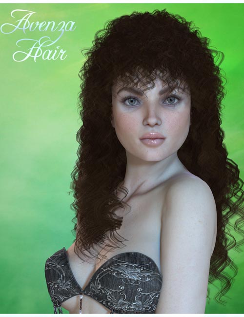 Prae-Avenza Hair for V4 Poser