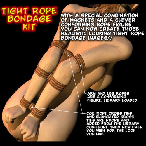 Davo's Tight Ropes Bondage!