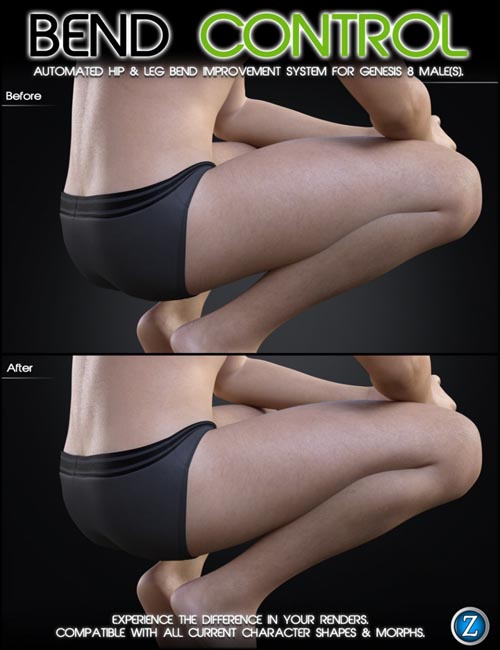 Bend Control for Genesis 8 Male(s)