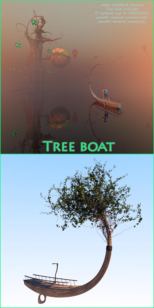 Tree boat