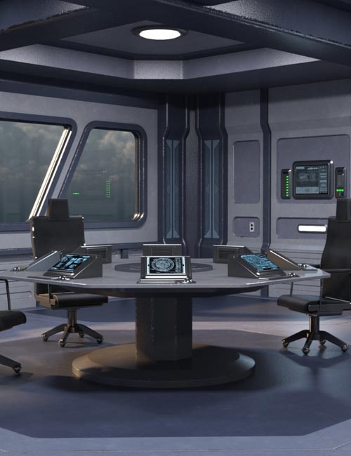 Sci Fi Conference Room