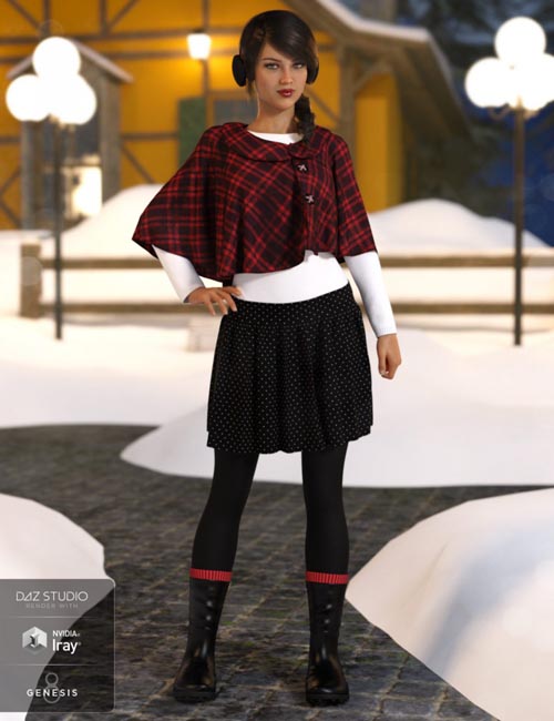 dForce Wonderland Outfit for Genesis 8 Female(s)