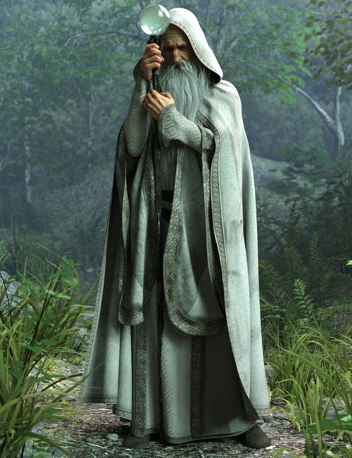 Wise Wizard Poses and Magic Props for Genesis 8 Male(s)