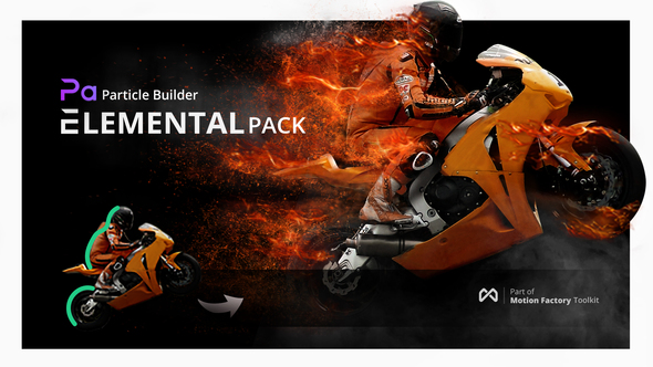 Particle Builder | Elemental Pack: Fire Sand Smoke Sparkle Particular Presets