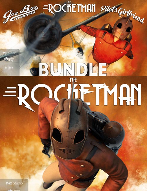Rocket Bundle for DS » Daz3D and Poses stuffs download free