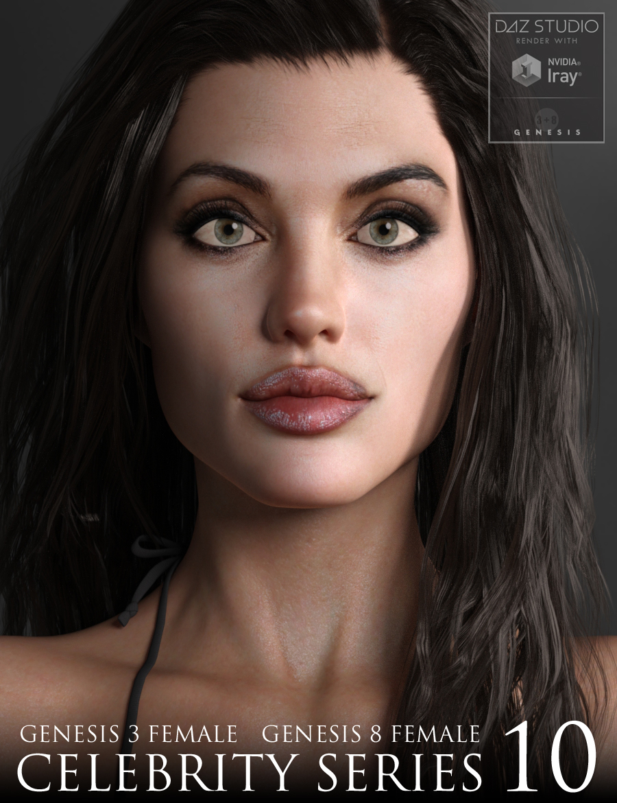 Celebrity Series 10 for Genesis 3 and Genesis 8 Female