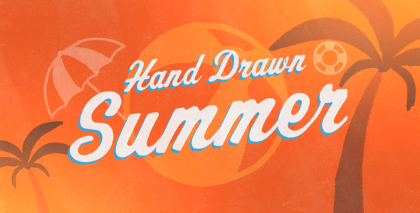  Hand Drawn Summer 