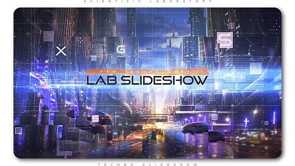 Scientific Laboratory Techno Slideshow 