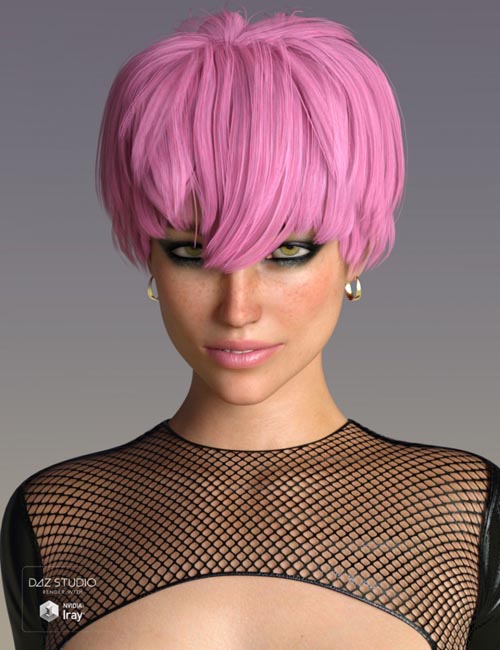 Melo Hair for Genesis 3 and 8 Female(s)