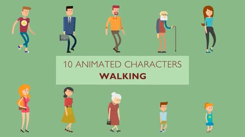10 Walking Characters