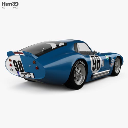 Shelby Cobra Daytona 1964 3D model