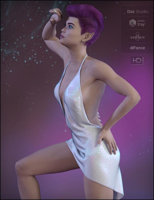dForce Sexy Little Outfit for Genesis 8 Female(s)