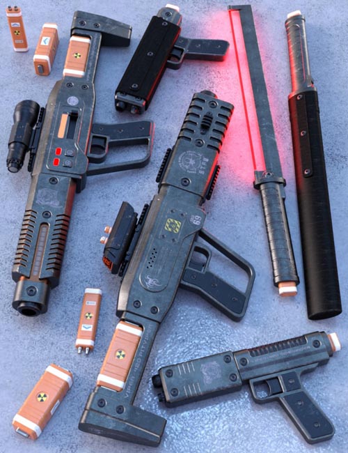 VIPER-420 Energy Rifle Set