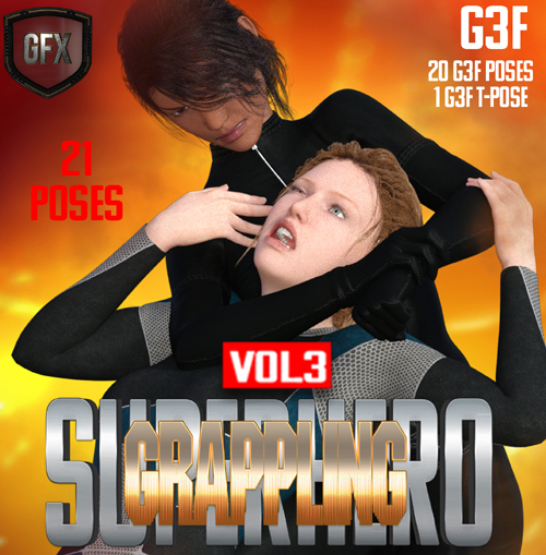 SuperHero Grappling for G3F Volume 3