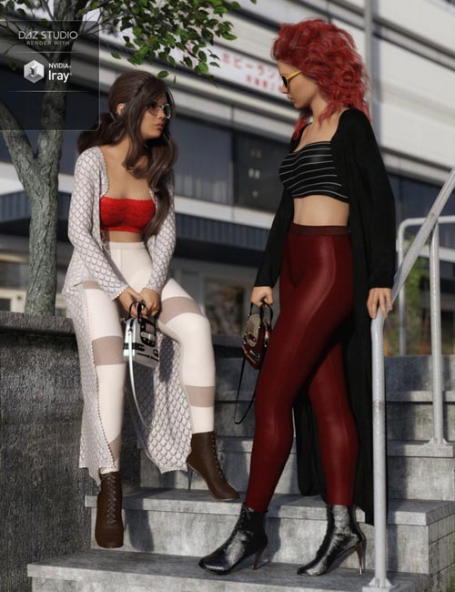 dForce Day Out Outfit Textures