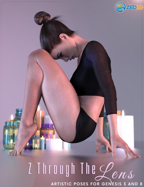 Z Through The Lens - Artistic Poses for Genesis 3 and 8