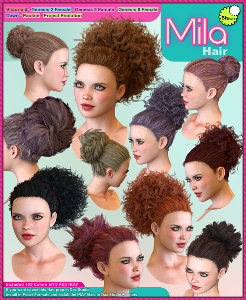 Biscuits Mila Hair