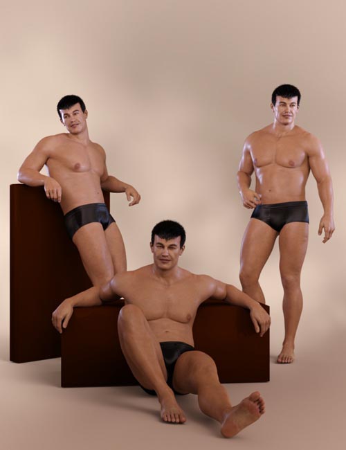 Casual Poses for Vladimir 8 and Genesis 8 Male