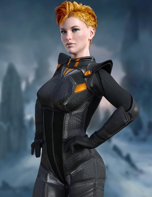 X-Fashion Sci Bodysuit 4 for Genesis 8 Female(s)