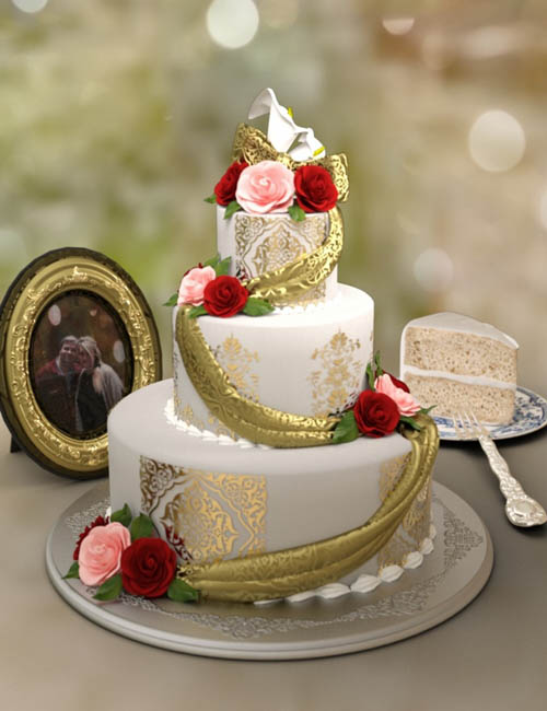 Classy Wedding Cake set