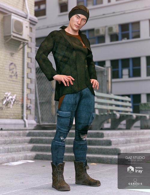 dForce Hot Shot Outfit for Genesis 8 Male(s)