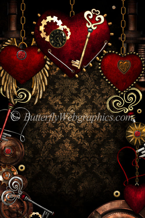 17 Steampunk Valentine’s Day Images