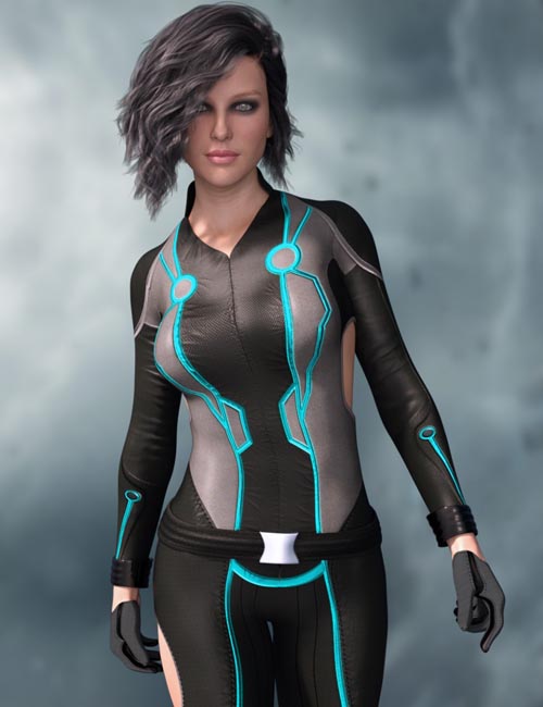 X-Fashion Shadows Outfit for Genesis 8 Female(s)