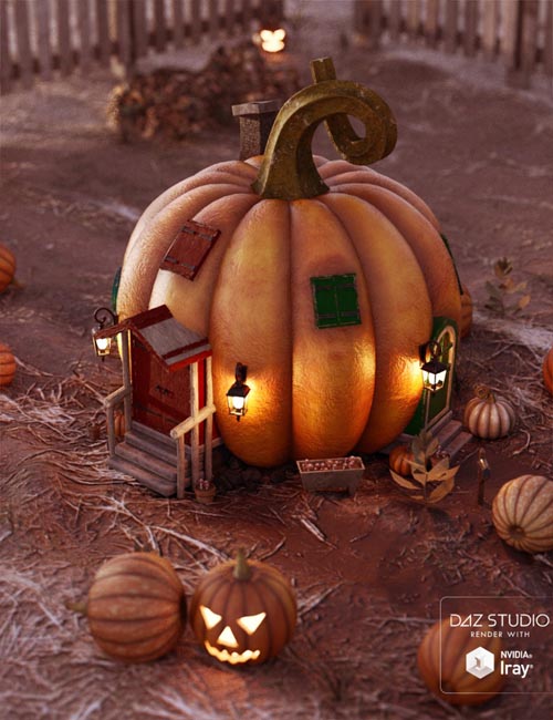 Iddy Biddy Pumpkin House