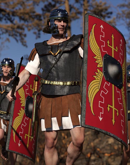 dForce Roman Legion for Genesis 8 Male