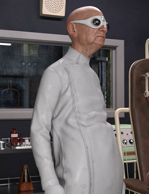 Mad Scientist Outfit for Genesis 8 Male(s)