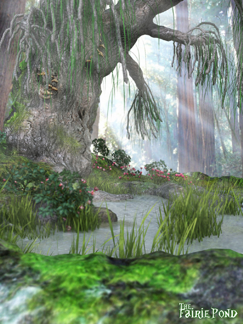 Fairie Pond Set (Poser, Obj & DS)